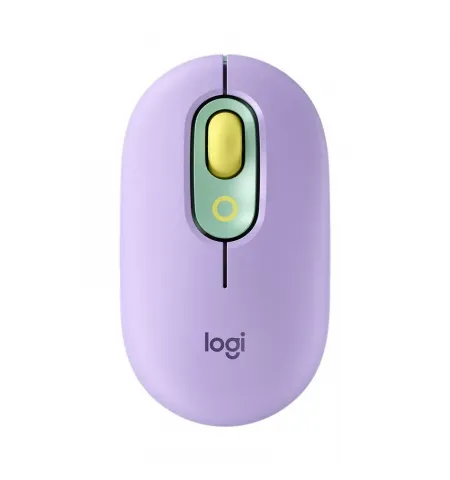 Mouse Wireless Logitech POP, Menta