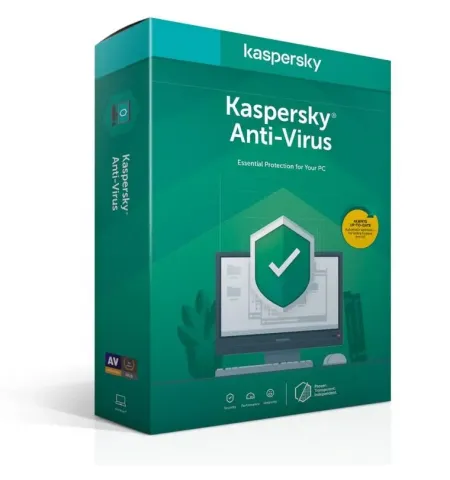 Kaspersky Anti-Virus BOX  2 Dt 1 Year Base