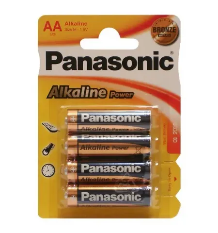 Батарейки Panasonic LR6REB, AA, 4шт.