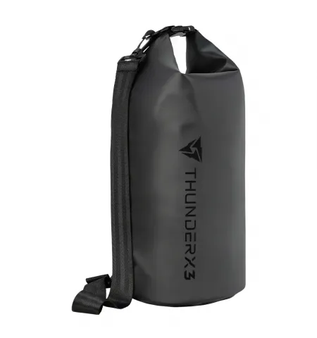 Geanta sportiva ThunderX3 Dry Bag, Textil, Negru
