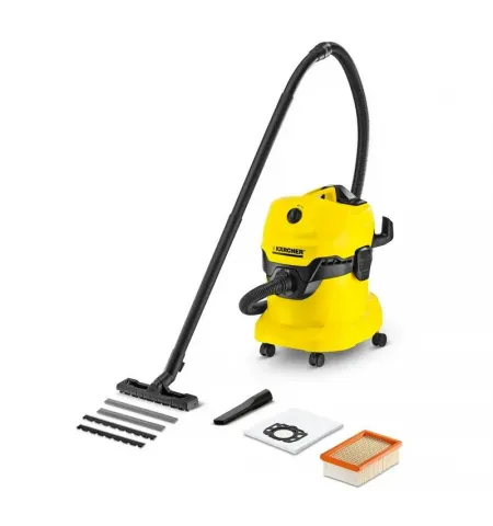 Традиционный Пылесос Karcher WD 4, Жёлтый