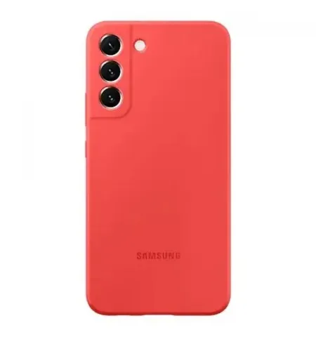 Husa Samsung Silicone Cover for Galaxy S22+, Rosu