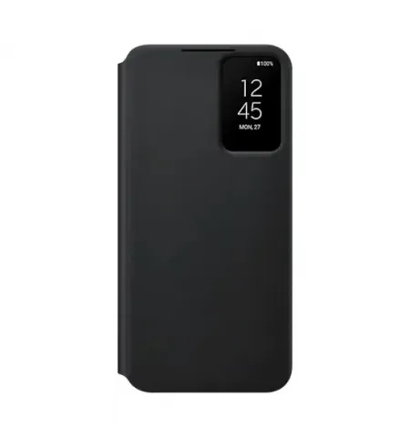 Чехол книжка Samsung Smart Clear View Cover for Galaxy S22+, Чёрный