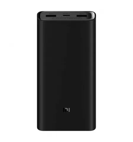 Портативное зарядное устройство Xiaomi Mi 50W Power Bank 20000 mah, 20000мА·ч, Чёрный