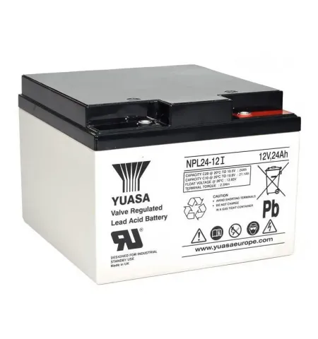 Аккумулятор для резервного питания Yuasa NPL24-12I, 12В 24