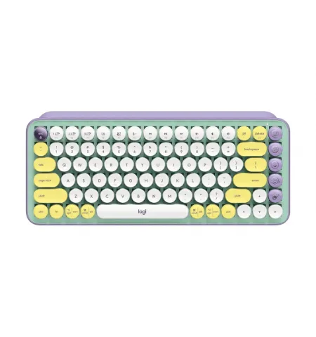 Tastatura Logitech POP Keys, Fara fir, Menta