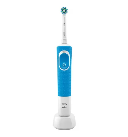 Электрическая зубная щетка Oral-B Vitality CrossAction D100 Sensivity, Синий