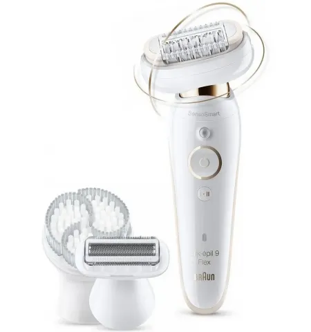 Epilator BRAUN SES9030 3D, Alb