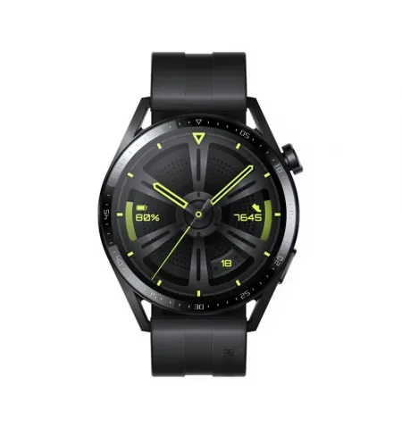 Ceas inteligent Huawei WATCH GT 3, 46mm, Negru