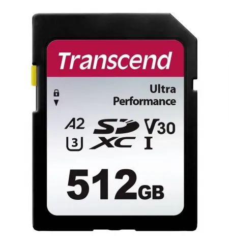 Карта памяти Transcend SDXC 340S, 512Гб (TS512GSDC340S)