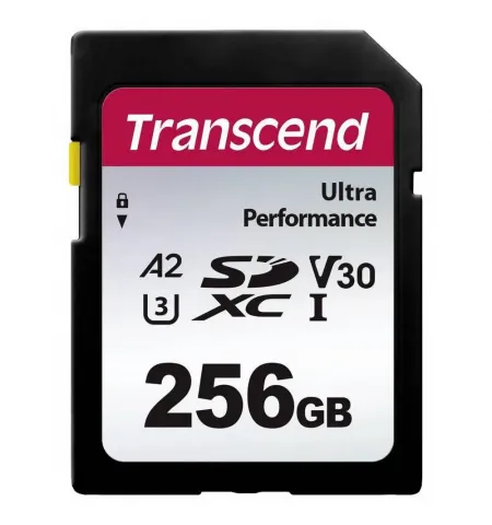 Карта памяти Transcend SDXC 340S, 256Гб (TS256GSDC340S)