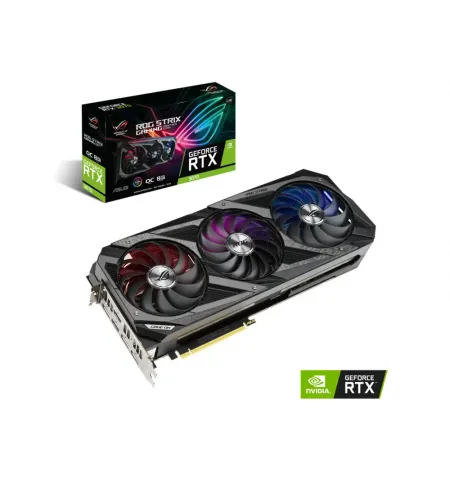 Видеокарта ASUS ROG-STRIX-RTX3070-O8G-V2-GAMING,  8GB GDDR6 256бит