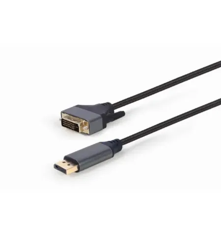 Cablu Video Cablexpert CC-DPM-DVIM-4K-6, DisplayPort (M) - DVI-D (M), 1,8m, Negru