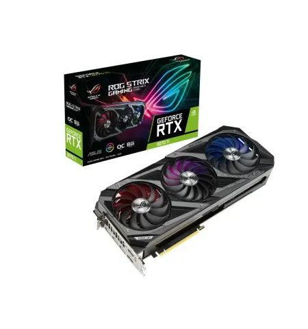 Видеокарта ASUS ROG-STRIX-RTX3070TI-O8G-GAMING,  8GB GDDR6X 256бит