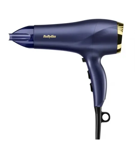 Фен BaByliss Midnight Luxe | 5781PE, 2300Вт, Синий