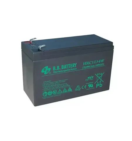 Аккумулятор для резервного питания B.B. HRC1234W, 12В, 9А*ч