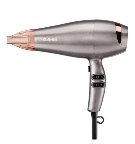 Uscator de par BaByliss Elegance 5336NPE, 2100 W, Argintiu