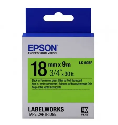 Epson LK5GBF , 18 мм x 9 м