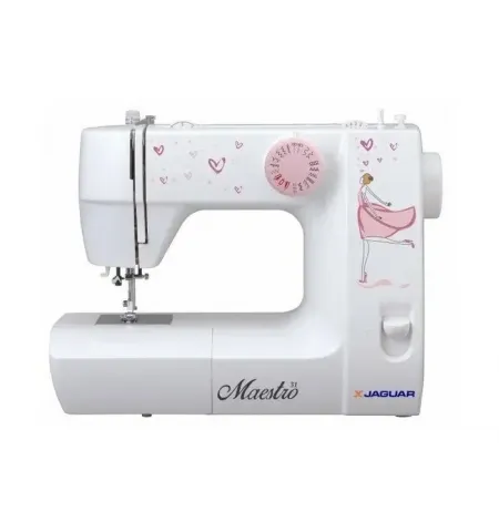 Швейная машина JAGUAR Maestro 31, Белый Розовый