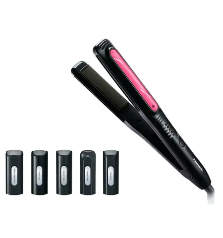 Выпрямитель для волос Panasonic EH-HV52-K865, Черный Розовый