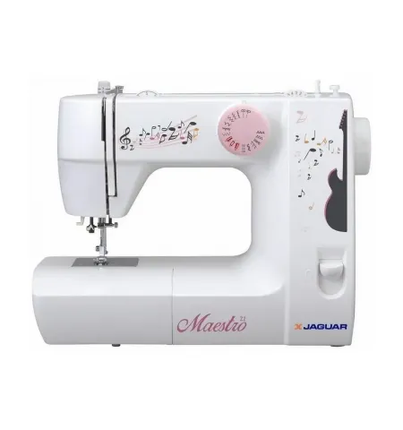 Швейная машина JAGUAR Maestro 21, Белый Розовый