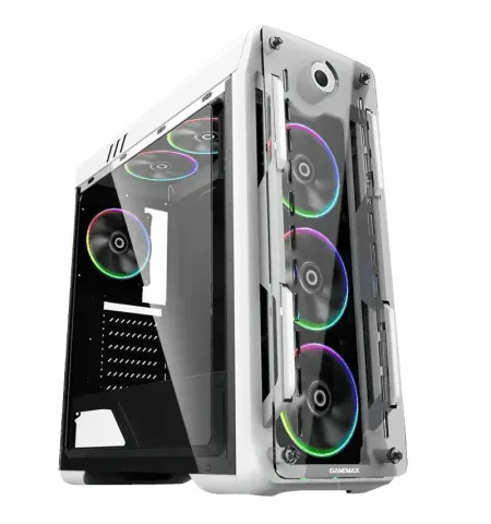 Carcasa PC Gamemax Optical, Midi-Tower, ATX, Alb