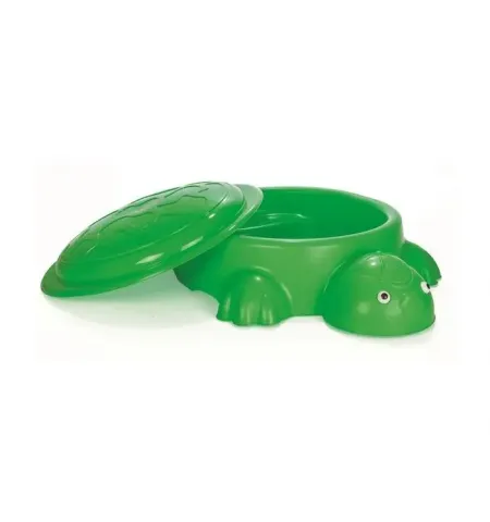 Песочница с крышкой Pilsan Turtle, Зелёная