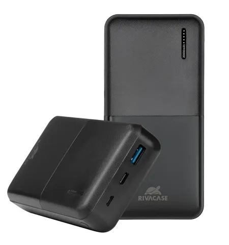 Acumulator extern RivaCase VA2571, 20000mAh, Negru