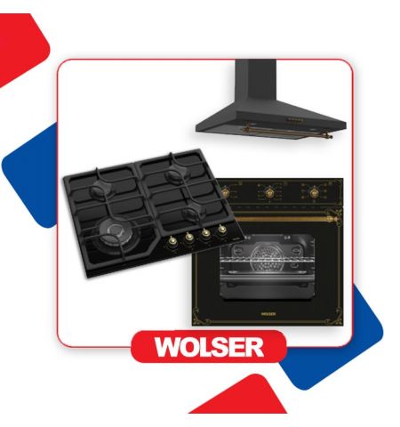 Комплект техники  WOLSER Rustic Black 122810/120959/121570