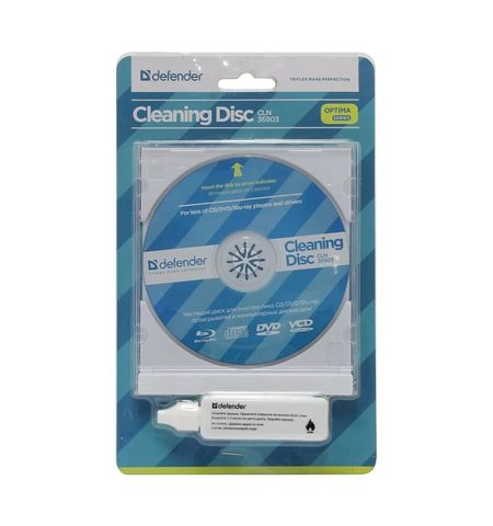 Defender Cleaning Disc for lens of CD/DVD/Blu-ray players and drivers 36903