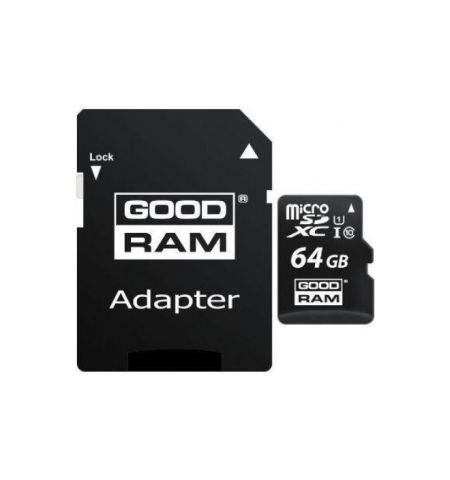 Goodram 64GB MicroSD Card + SD Adapter