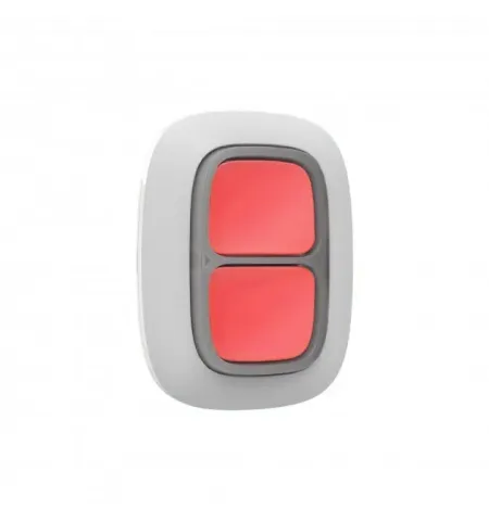 Buton de urgenta Ajax DoubleButton, Alb