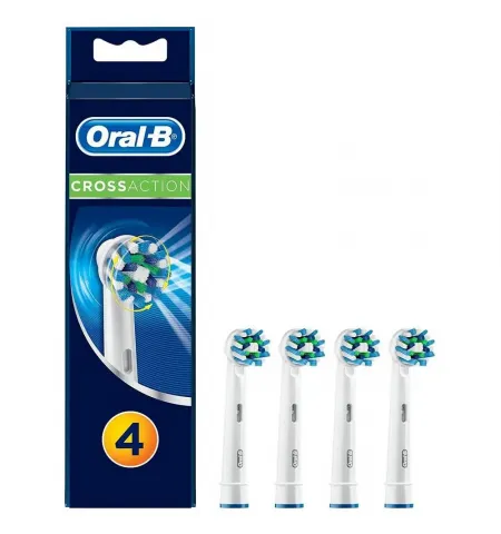Насадка для электрической зубной щетки BRAUN Crossaction 3+1, Белый