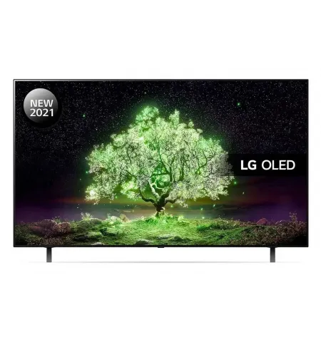55" OLED SMART TV LG OLED55A16LA, 3840x2160 4K UHD, webOS, Negru