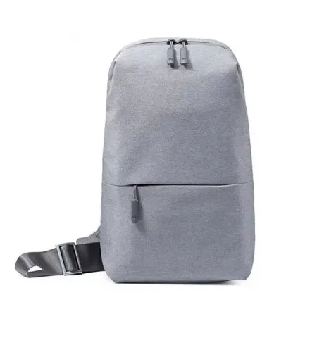 Повседневный рюкзак Xiaomi Mi City Sling Bag, Полиэстер, Светло-серый