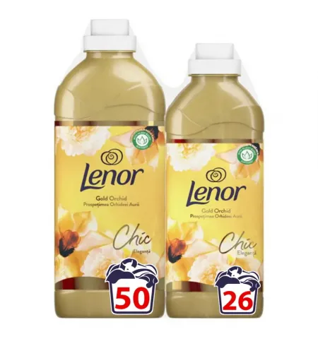 Кондиционер для белья Lenor Gold Orchid, 1.5 Л + 0.8 Л