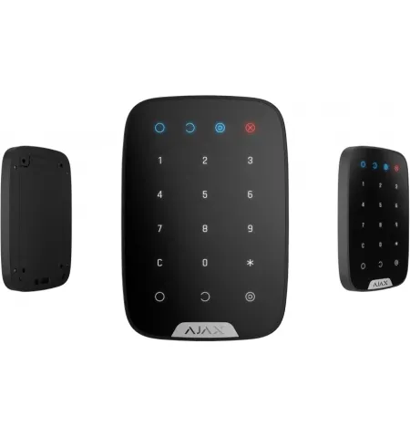 Tastatura tactila fara fir Ajax KeyPad, Negru