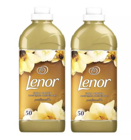 Balsam de rufe Lenor Gold Orchid, 1.5 L + 1.5 L