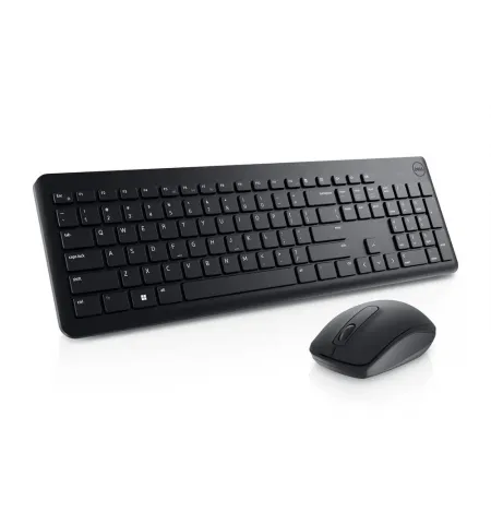 Клавиатура и мышь DELL KM3322, Беспроводное, Чёрный