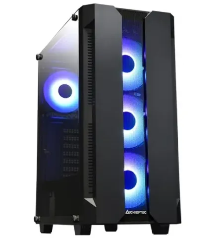 Carcasa PC Chieftec GS-01B-OP, Midi-Tower, ATX, Negru