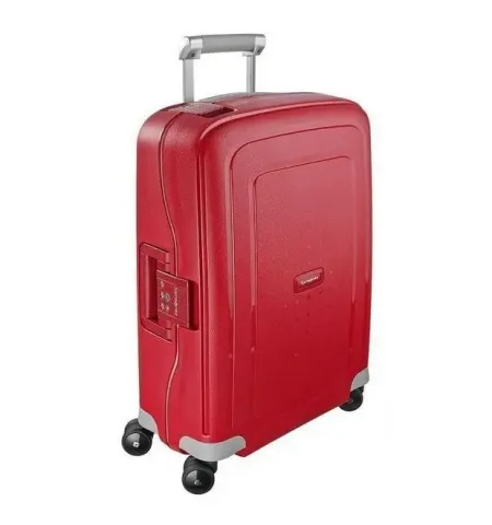 Чемодан для багажа Samsonite S'CURE, 34л, Малиновый