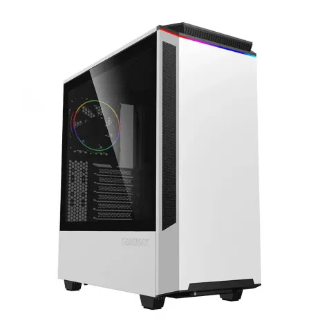 Компьютерный корпус Gamemax T801WT, Midi-Tower, ATX, Белый