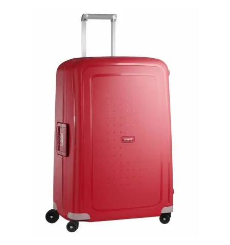 Чемодан для багажа Samsonite S'CURE, 102л, Малиновый