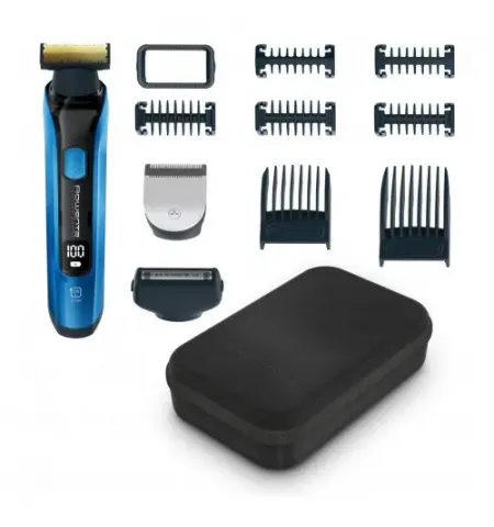 Trimmer pentru barbati Rowenta Forever Sharp Ultimate TN6200F4, Albastru