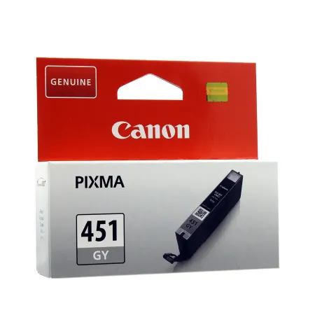Картридж чернильный Canon CLI-451GY, 7мл, Серый