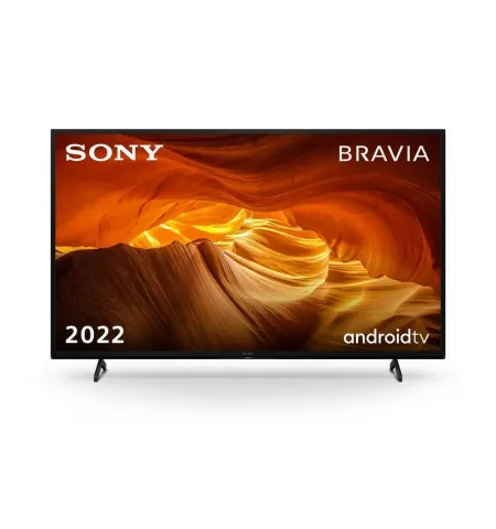 50" LED SMART TV SONY KD50X72KPAEP, 3840x2160 4K UHD, Android TV, Negru