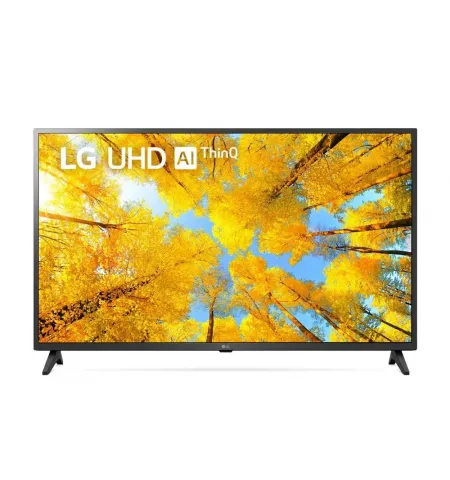 43" LED SMART TV LG 43UQ75006LF, 3840x2160 4K UHD, webOS, Negru
