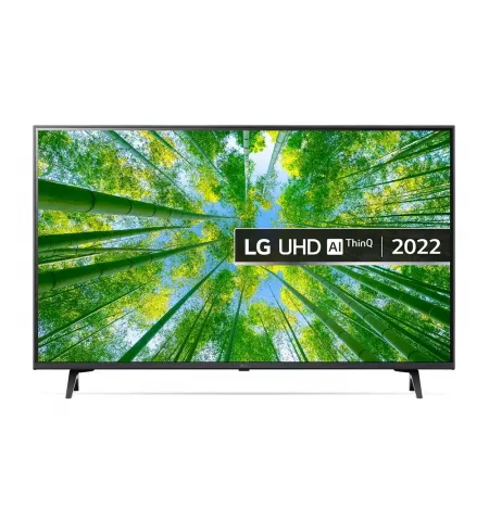 43" LED SMART TV LG 43UQ80006LB, 3840x2160 4K UHD, webOS, Negru