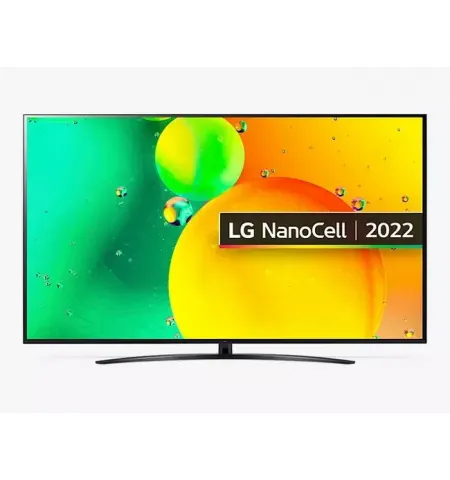 65" Nanocell SMART TV LG 65NANO766QA, 3840x2160 4K UHD, webOS, Negru