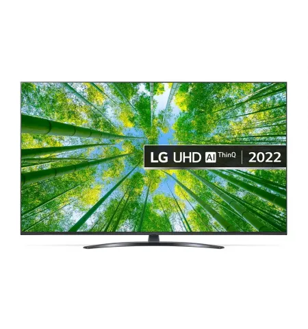 55" LED SMART TV LG 55UQ81006LB, 3840x2160 4K UHD, webOS, Negru